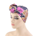Bonnet Chimio Style Turban Mademoisellefoulard.fr