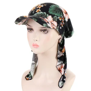 Lot De 3 Turbans Femme En Coton - Pour Chimiothérapie, Perte De Cheveux - Doux, Extensible, Respirant - Taille Unique