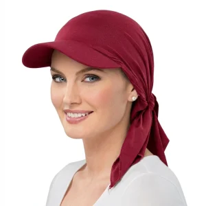 Casquette Chimio Simple Bordeaux