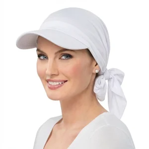 Casquette Chimio Simple Blanc